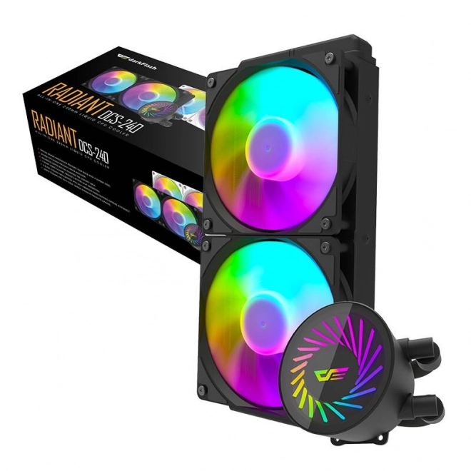 Vodní chlazení ARGB Darkflash 240mm