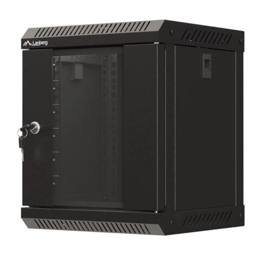 Skříň instalace Rack nástěnná 10 palců 6U černá