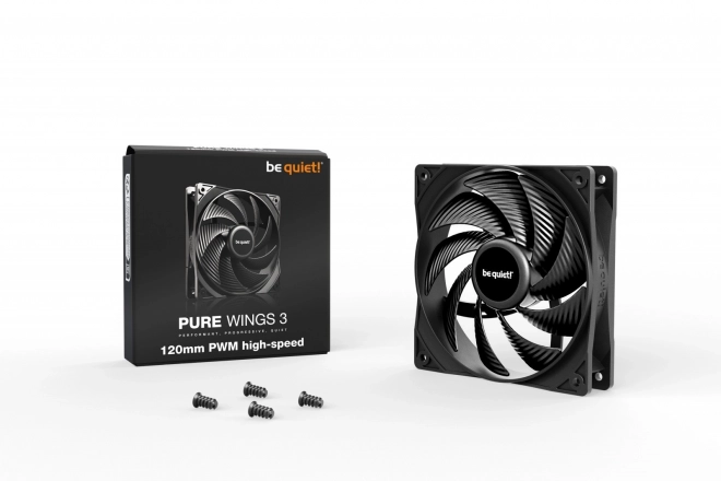 Ventilátor Pure Wings 3 120 mm PWM vysokorychlostní