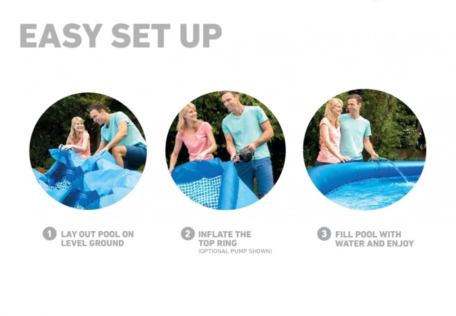 Nafukovací bazén Intex Easy Set 244x61 cm
