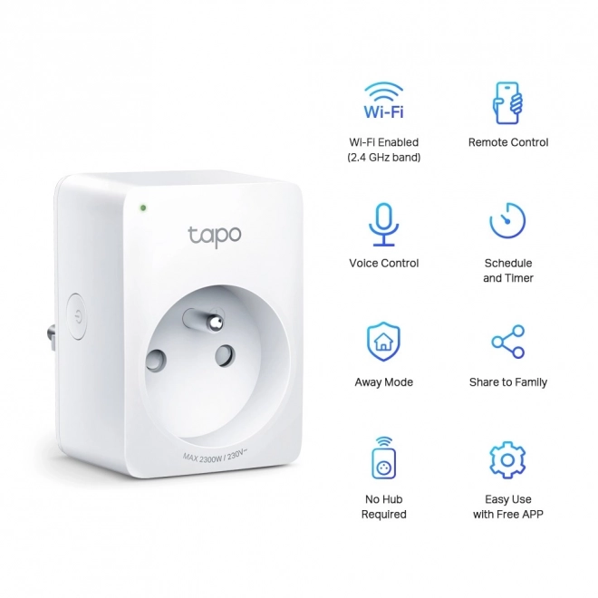 Řídicí jednotka Tapo P100 Smart Plug WiFi 2-pack