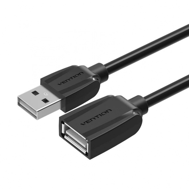 Prodlužovací kabel USB 2.0 Vention 1,5m černý