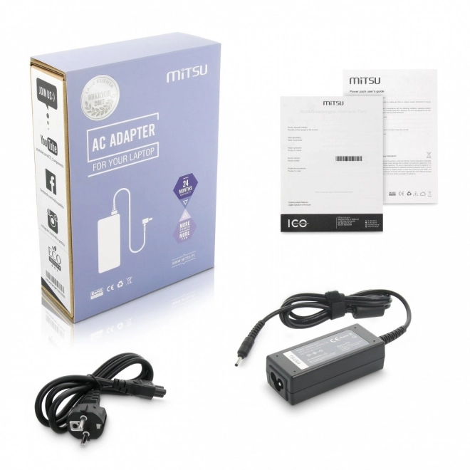 Nabíječka/nabíječka 19v 2.1a (3.0x1.1) - Samsung 40W