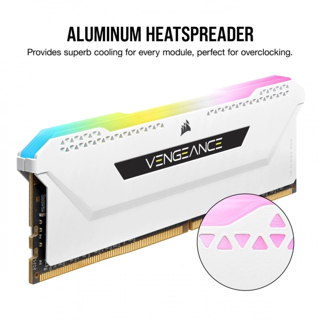 Corsair Vengeance RGB Pro SL DDR4 16GB 3200MHz bílá