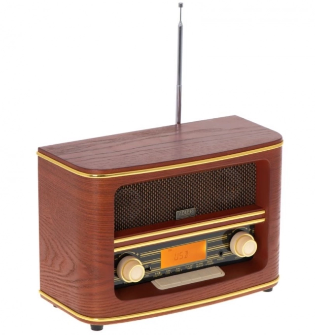 Retro rádio Adler