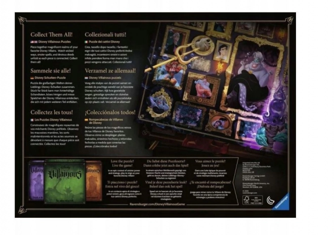 Ravensburger puzzle Villainous: Hades 1000 dílků