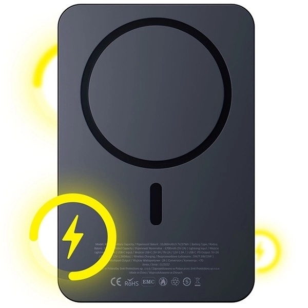 Powerbanka MagSynergy 10000mAh s MagSafe bezdrátovým nabíjením
