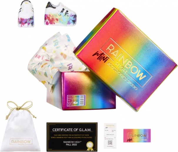 Rainbow High Kolekce Luxusních Bot Display 27 párů