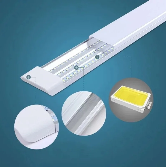 Stropní LED lampa do garáže a dílny 60cm 30W