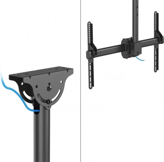 Výškové nastavení 106–156 cm a skryté vedení kabelů