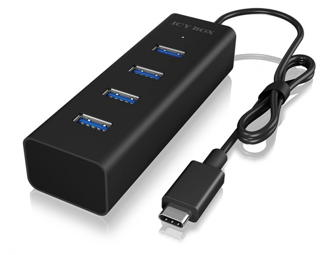 ICY BOX 4portový hub USB‑C (USB 3.0, 5 Gbit/s)