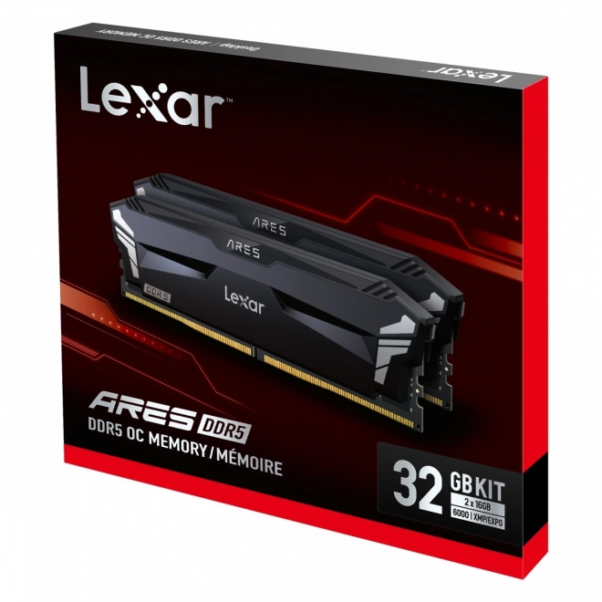 Herní Paměť DDR5 Lexar ARES 32GB (2x16GB) 6000MT/s