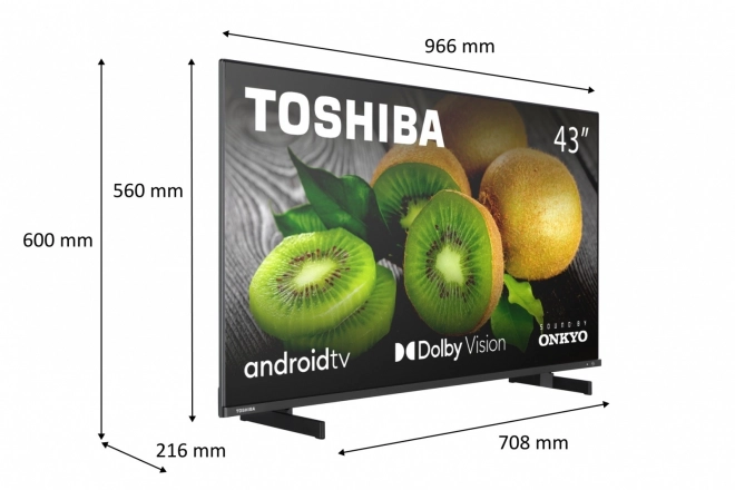 43palcový televizor LED 43UA5D63DG