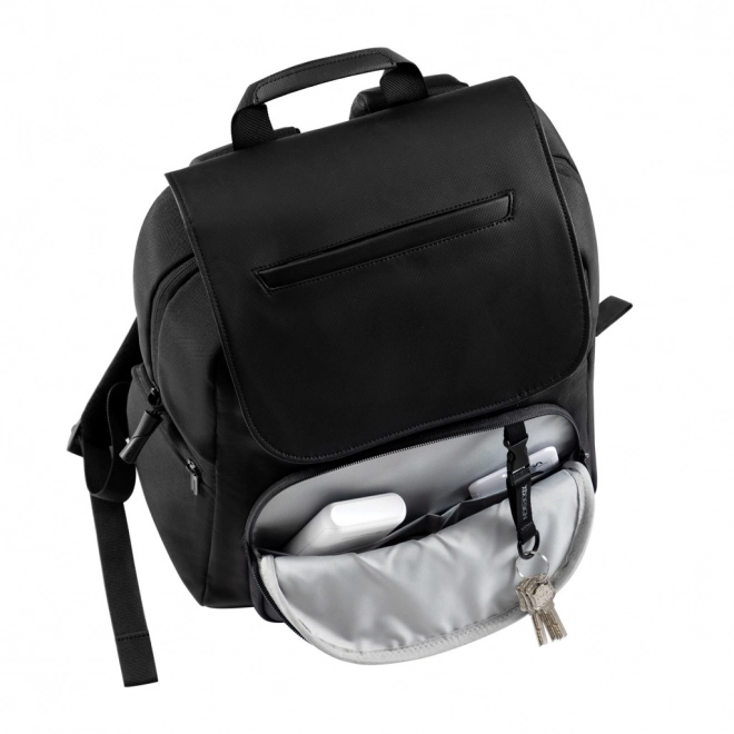 Městský batoh XD DESIGN Soft Daypack – černý, na 16'' notebook