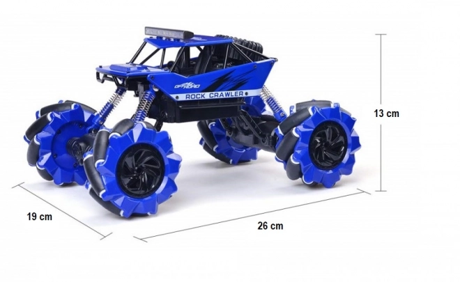 RC auto NQD Drift Crawler 4WD 1:16 – Modré
