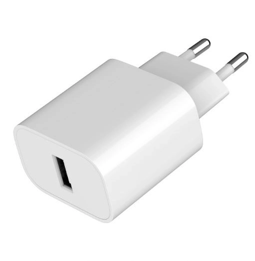 Univerzální USB nabíječka 2.4A bílá