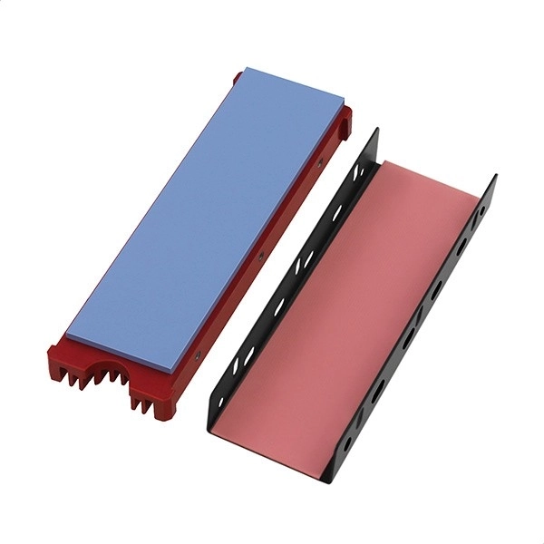 CLR-M2 Pasivní hliníkový chladič M.2 2280 SSD, silikonové tepelné podložky, výška 12 mm