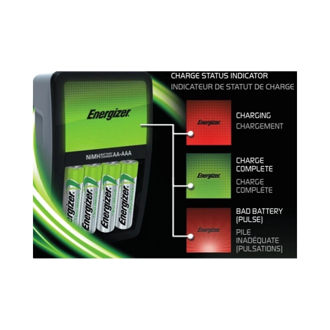 Nabíječka pro akumulátory MAXI Energizer Power Plus AA 2000mAh