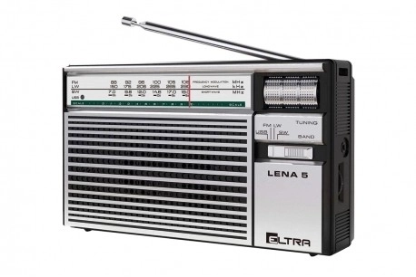 Rádio LENA 5 USB Silver