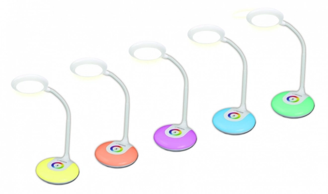 Stolní LED lampa s nočním osvětlením RGB