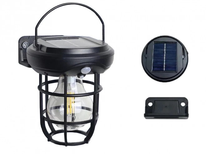 Vodotěsná solární lampa s čidlem pohybu a třemi režimy v LED