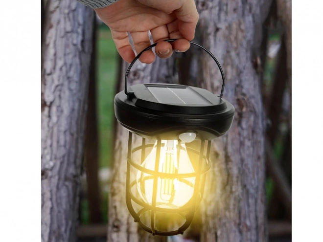 Vodotěsná solární lampa s čidlem pohybu a třemi režimy v LED