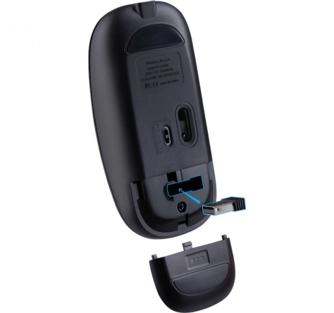 Bezdrátová myš Silent Click Vitrual MB-635 RF+BT 1600DPI 4P