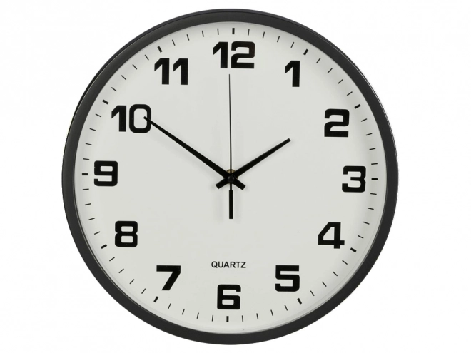 Velké tiché nástěnné hodiny 25 cm kulaté