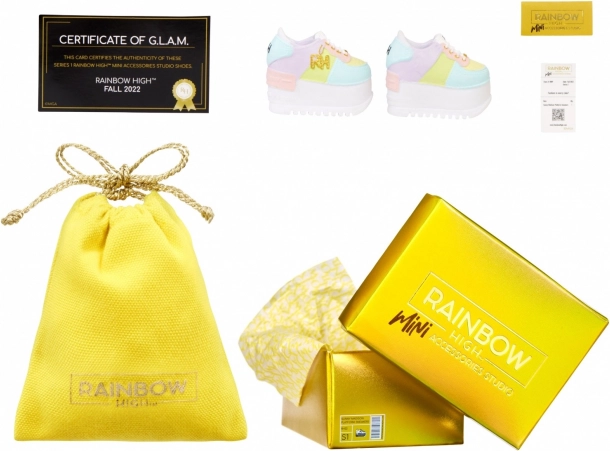 Rainbow High Kolekce Luxusních Bot Display 27 párů