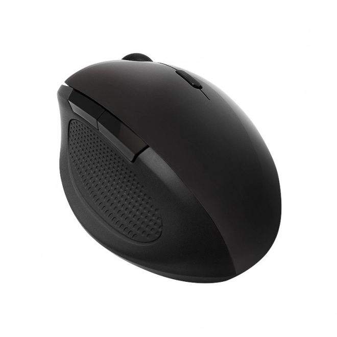 Ergonomická bezdrátová optická myš 2.4GHz 1600dpi černá