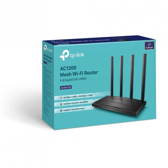Archer C6 AC1200 Router 4LAN 1WAN