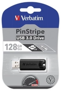 Disk PinStripe USB 3.0 128GB černý