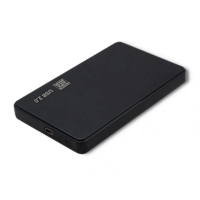 2,5" SATA3 HDD/SSD kryt | USB 2.0 | Černá barva