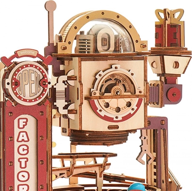 RoboTime 3D skládačka kuličkové dráhy Továrna na čokoládu