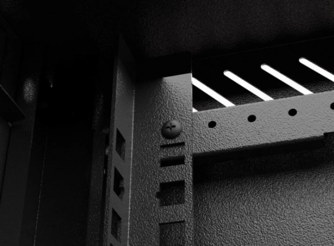 Závěsná instalační skříň Rack 10 palců 4U černá