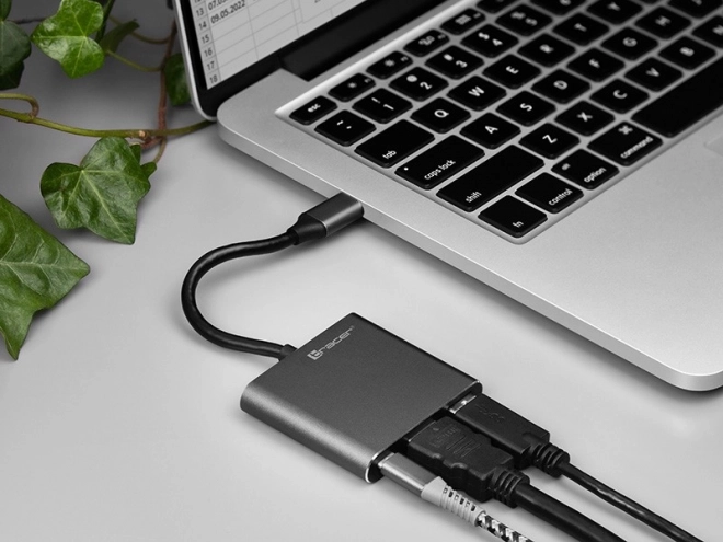 Multiportový adaptér Tracer A-1 USB-C HDMI 4K