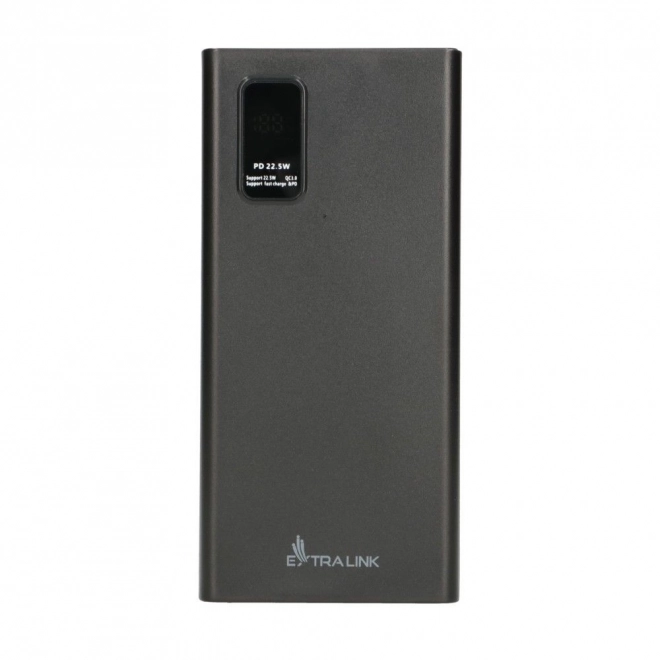 Power bank Extralink 10000 mAh rychlé nabíjení USB-C černý