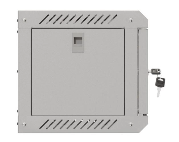 Nástěnná rack skříň 10 palců 4U 300x300 šedá