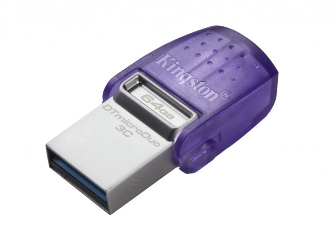 Data Traveler MicroDuo 3C G3 64GB USB-A/USB-C flash disk