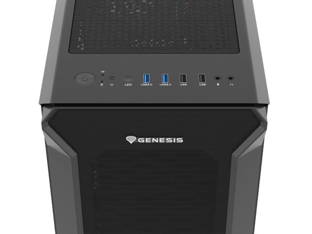 Skříň Genesis Irid 505F s oknem USB 3.0