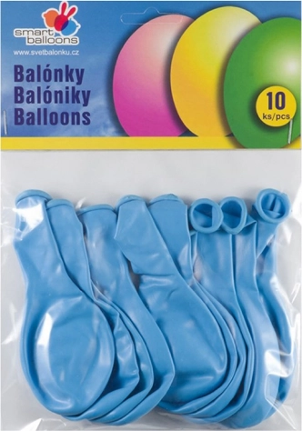 Balónky světle modré SMART BALLOONS