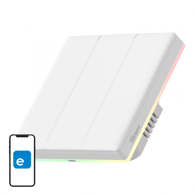 Sonoff TX T5 3C chytrý dotykový nástěnný vypínač
