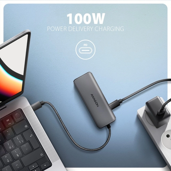 Wieloportový hub USB 5v1 5Gbps s HDMI 8K a PD 100W