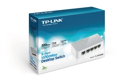 Switch TP-Link SF1005D 5-portový 10/100Mbps