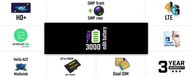 Smartphone Energizer Ultimate U608S 2GB RAM 32GB Dual Sim