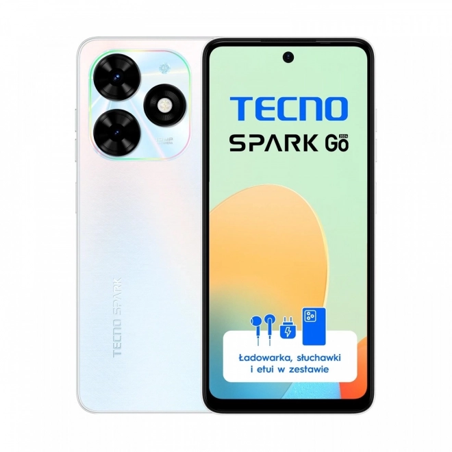 Spark GO 2024 BG6 64+4 Mystery White smartphone