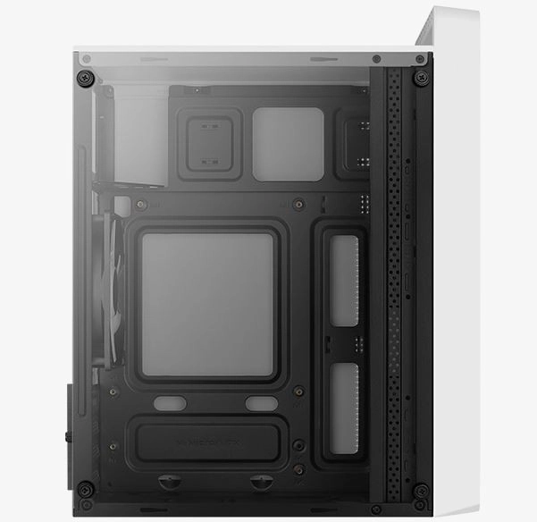 Bílá mini tower skříň CS-109 RGB USB 3.0