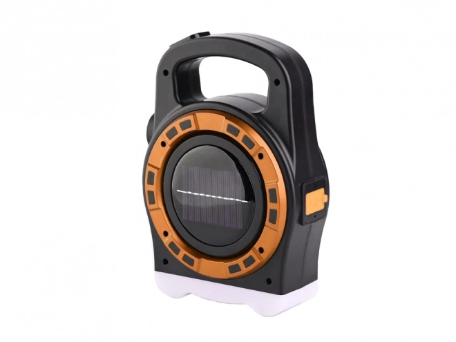 Přenosná solární LED svítilna s powerbankou