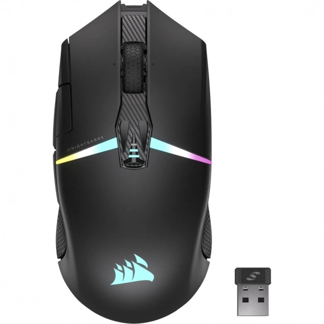 Bezdrátová herní myš Corsair Nightsabre RGB