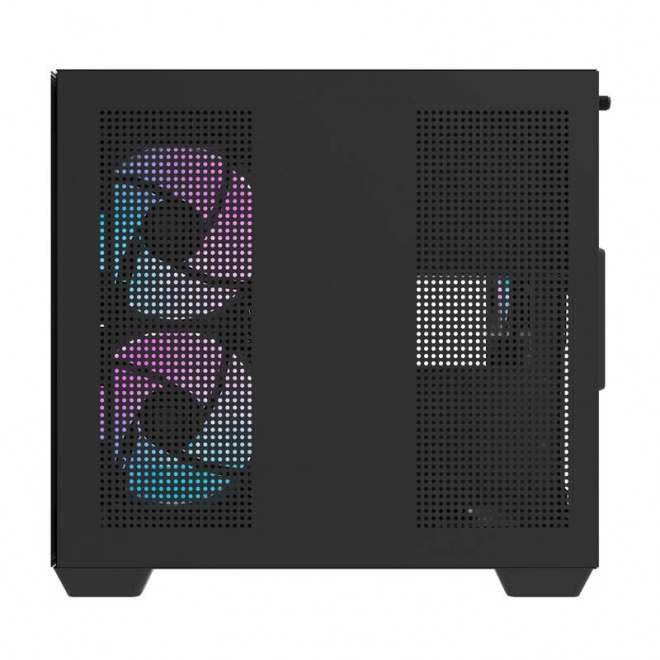 Počítačová skříň Darkflash K275 se 3 ventilátory (černá)